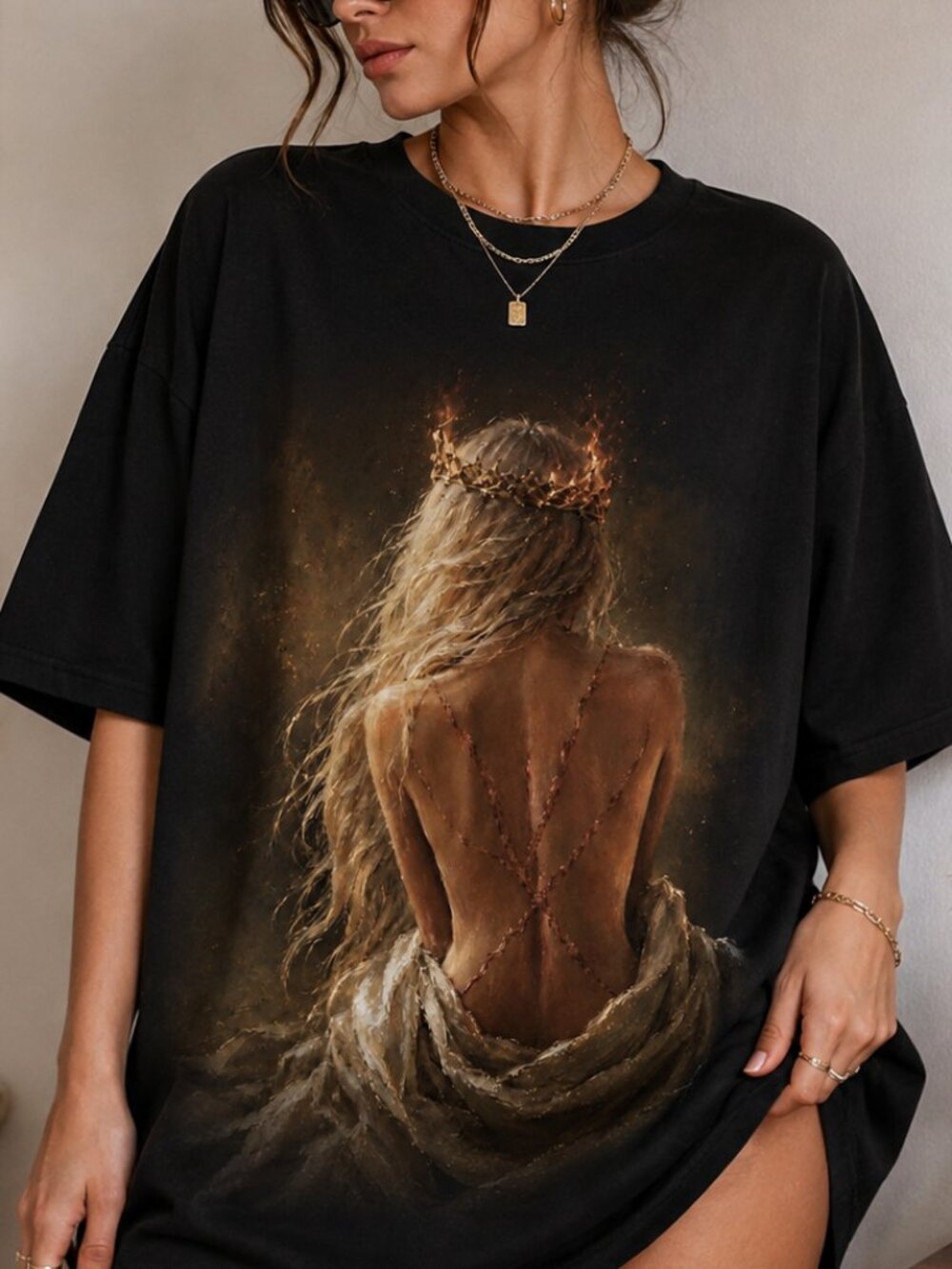 Fantasy Queen Aelin Inspired Romantic Fantasy Graphic Tee